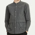 Boysnextdoor Round Collar Shirt Grey